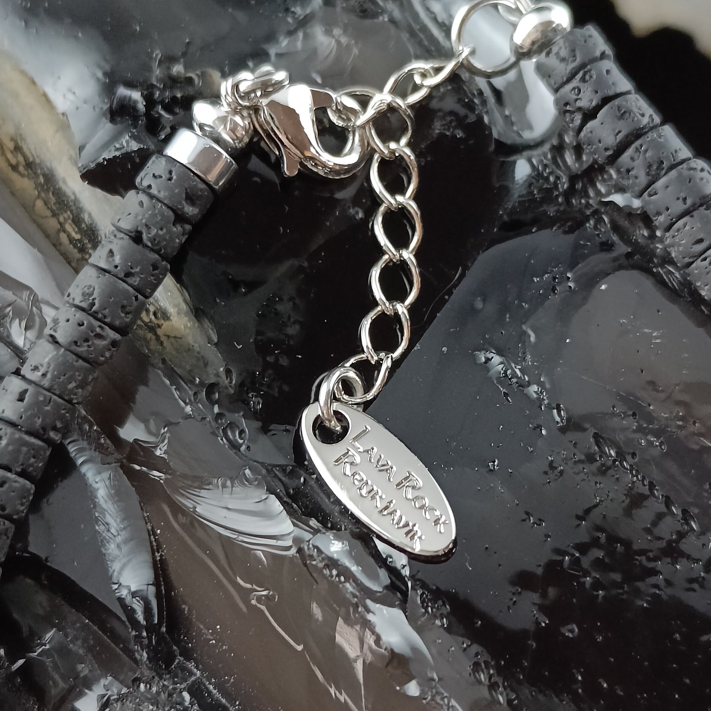 Silfur Hraunsteina Armband - LRR 2024