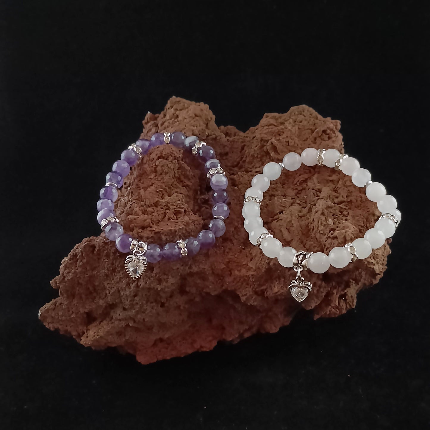 Björt Hjarta Armbönd