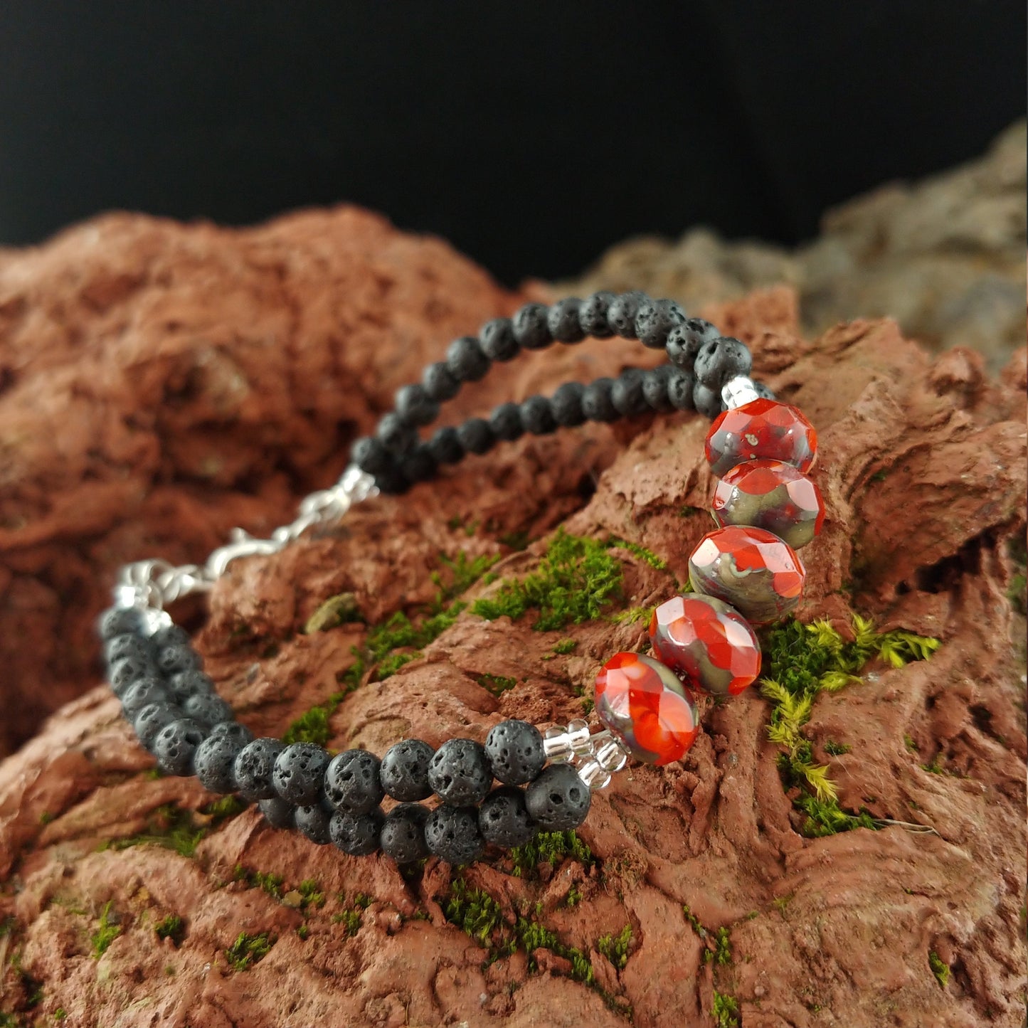 Eldur - Terra Cotta armband