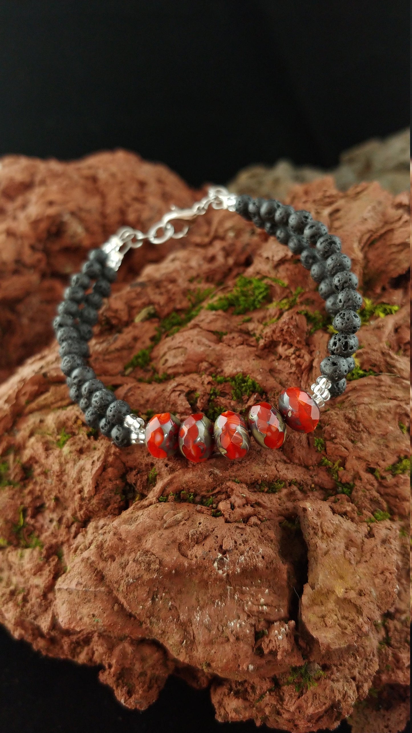 Eldur - Terra Cotta armband